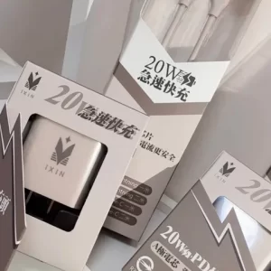 𝐢𝐗𝐈𝐍冰晶奶20W快充組♡通用所有機型🔋快充界愛馬仕(拆單另寄)