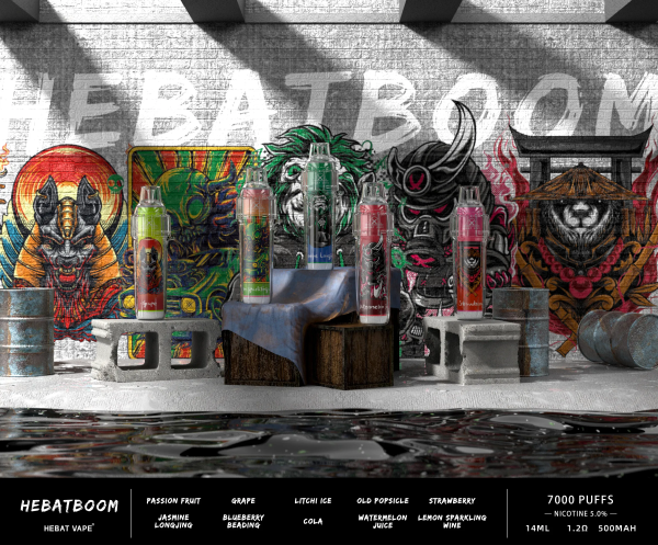 HEBAT喜貝五代拋棄式🪄7000口可充電🔋喜貝神舟喜貝boom上市！：圖片 9