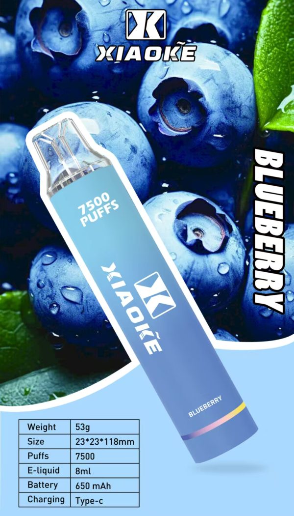 【XIAOKE 梟客】🪄拋棄式🍬 一次性霧化商品 7500口 (可充電)：圖片 2